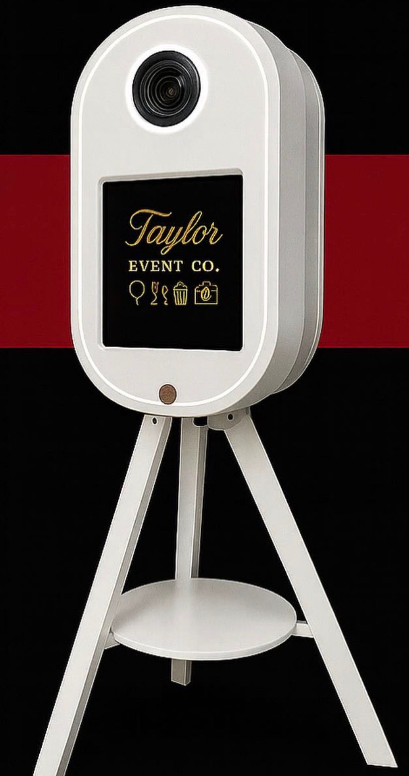 Taylor Event Co. - modern photo pod hire setup for weddings and events UK